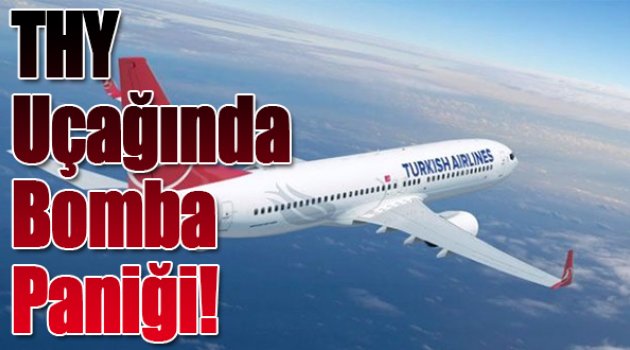 THY Uçağında Bomba Paniği!