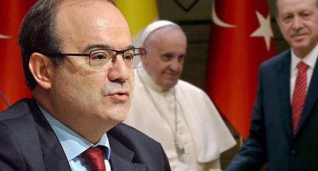 &quot;TİKA Başkanı, Papa&#039;yla görüşen Erdoğan&#039;ı &#039;Bizans&#039;ın patronu ilan etti&quot;