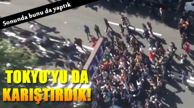 Tokyo'da 1 Kasım Kavgası!
