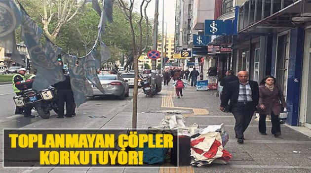 Toplanmayan Çöpler Korkutuyor
