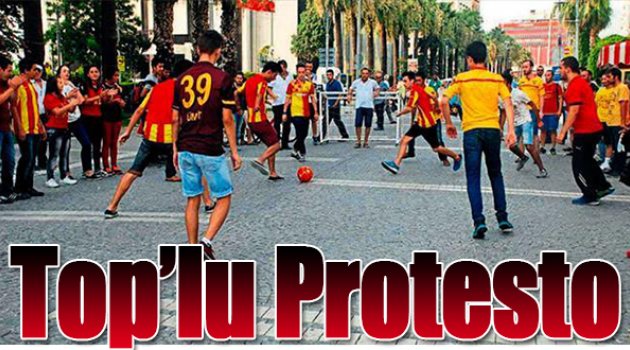 'Top'lu protesto