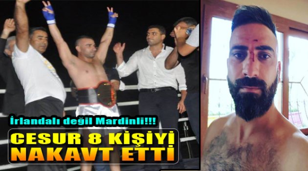 Trafikte 8 Kişiyi Nakavt Etti!