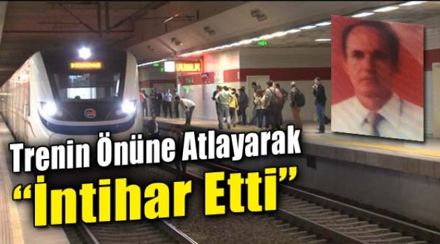 Trenin Önüne Atlayarak Canına Kıydı!