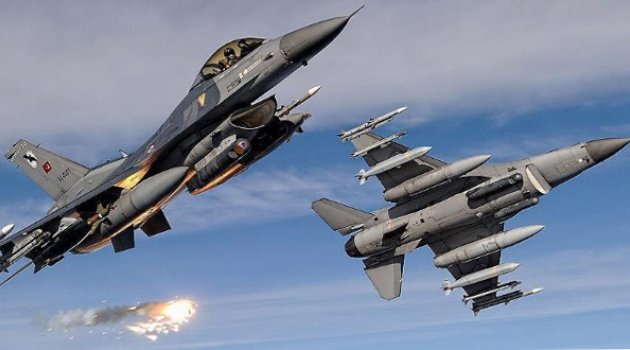 TSK'dan Kuzey Irak'a Hava Harekatı