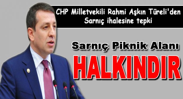 Türeli'den Sarnıç ihalesine tepki!
