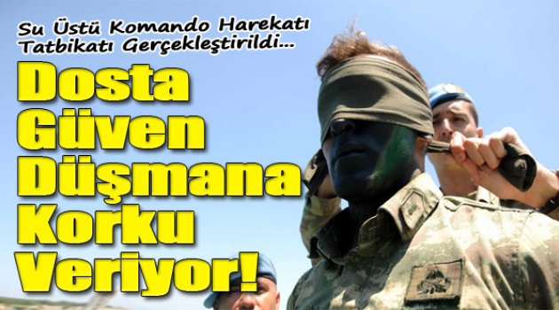 Türk Komandosu'ndan Dillere Destan Tatbikat