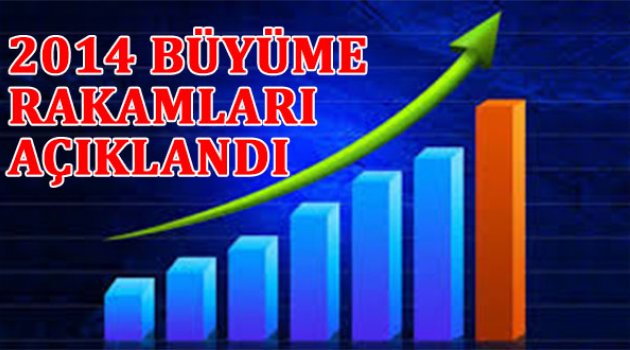 Türkiye 2014 yılında yüzde 2.9 büyüdü