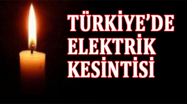 Türkiye’de elektrikler kesildi! Metro seferleri durdu