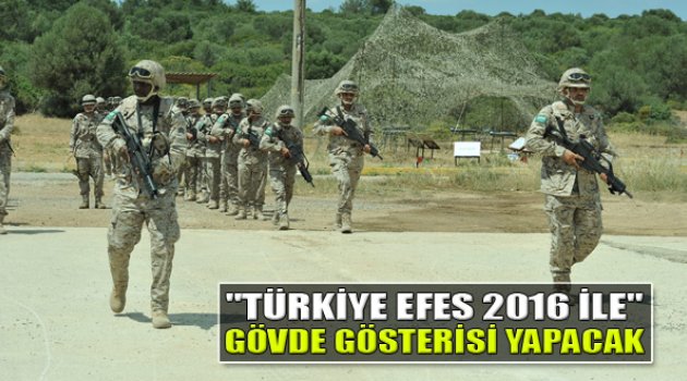 Türkiye, EFES-2016 İle Gövde Gösterisi Yapacak