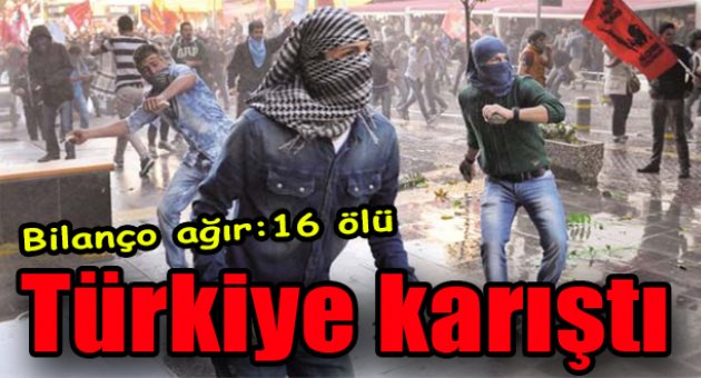 Türkiye karıştı!