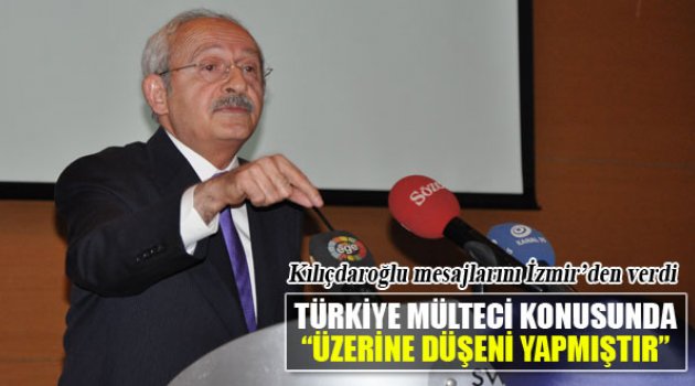 Türkiye Mülteci Konusunda Üzerine Düşeni Yapmıştır!