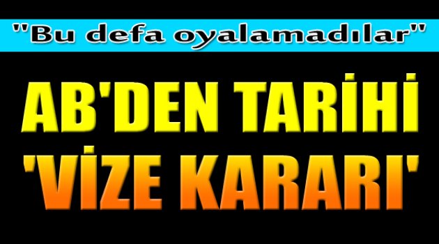 Türkiye'nin Beklediği Haber Geldi