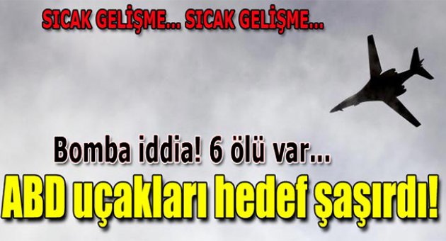 'Uçaklar yanlışlıkla YPG'lileri vurdu' iddiası