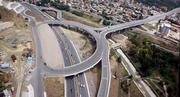Uçan Yol&#039;u bir de kuş bakışı görün