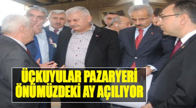 Üçkuyular Pazaryeri Önümüzdeki Ay Açılıyor