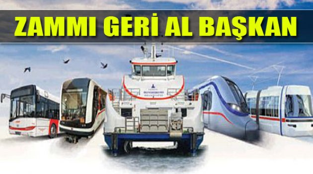 Ulaşım Zammına Tepki Büyüyor