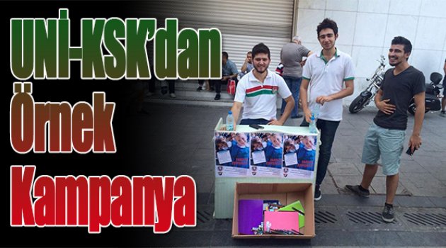 Üniversiteli Karşıyakalılar'dan Örnek Kampanya