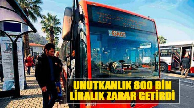 Unutkanlık 800 Bin Liralık Zarar Getirdi