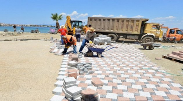 Urla Ve Foça'da Sahiller Yenileniyor