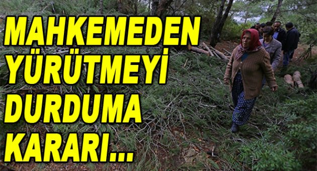Urla'daki RES'e mahkemeden yürütmeyi durdurma
