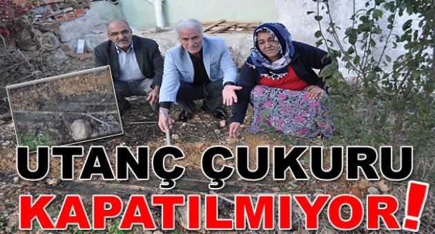 Utanç çukurunu kapatın