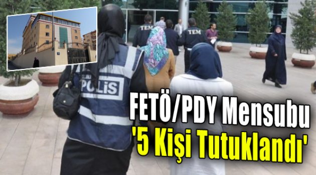Vakıf Operasyonunda 5 Kişi Tutuklandı