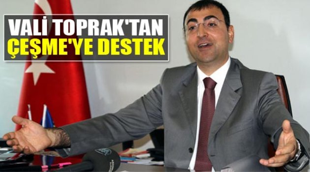 Vali Toprak'tan Çeşme Sualtı Projesine Destek