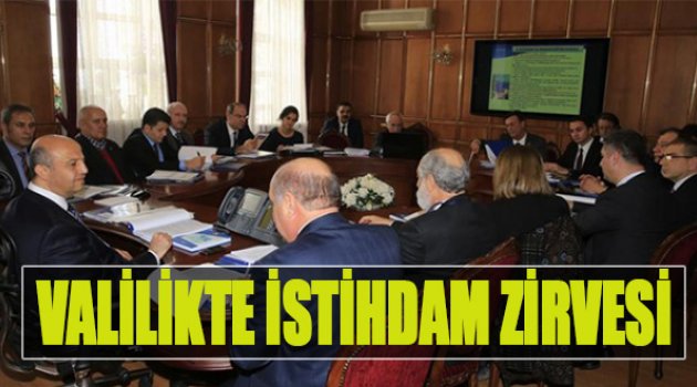 Valilikte İstihdam Zirvesi