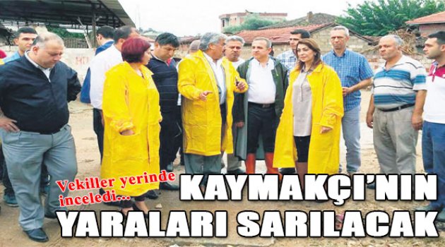 Vekillerden Kaymakçı Halkına Destek Sözü