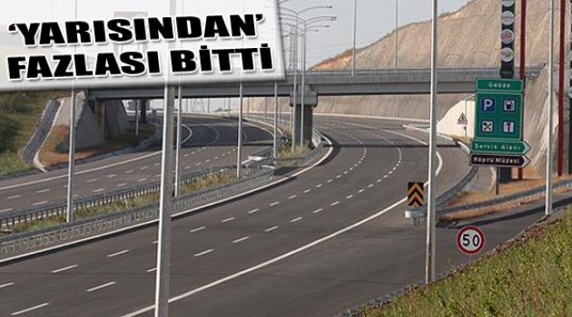 Yarısından Fazlası Bitti!