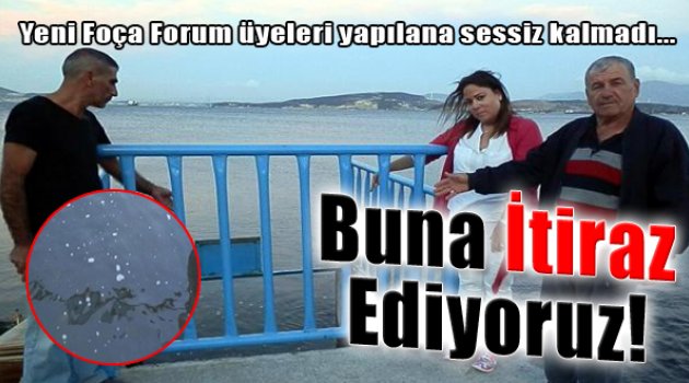 Yeni Foçalılar'dan Büyükşehir'e Atık Su Tepkisi