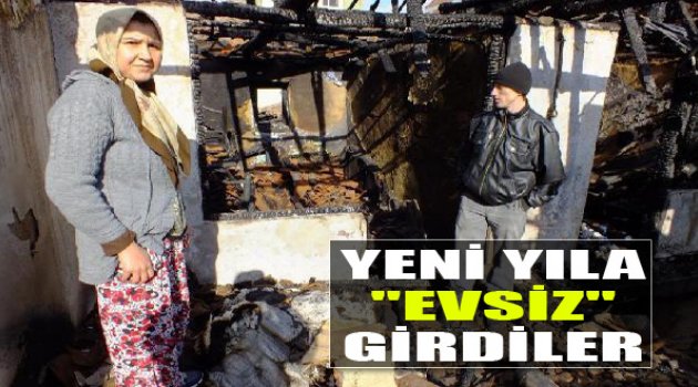 Yeni Yıla "Evsiz" Girdiler