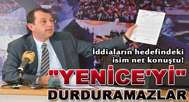 Yenice O Liste Hakkında Konuştu