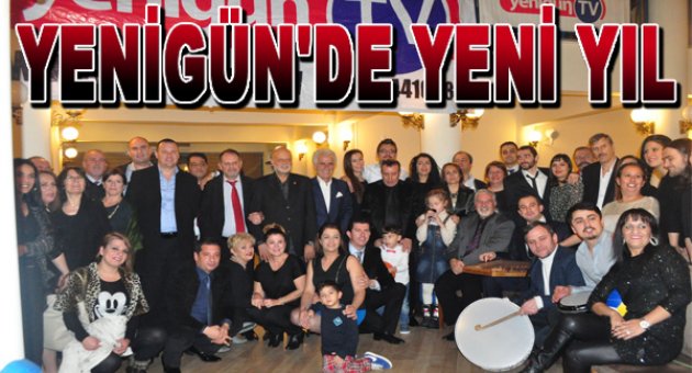 Yenigün'de yılbaşı kutlandı...