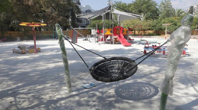 Yenilenen Büyük Park&#039;ta Çocuklar İçin Özel Alan