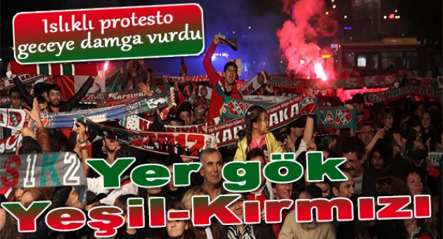 Yer gök yeşil- kırmızı