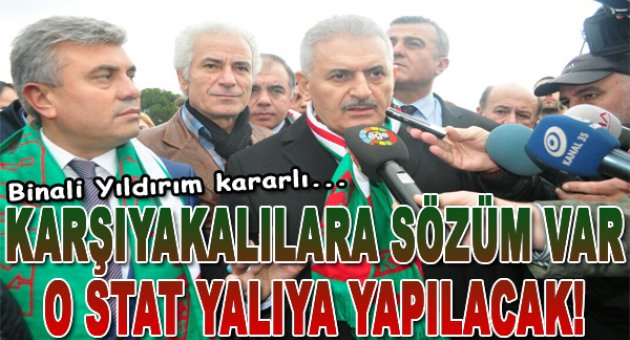Yıldırım açıkladı “tüm engellere rağmen bu stat yapılacak”