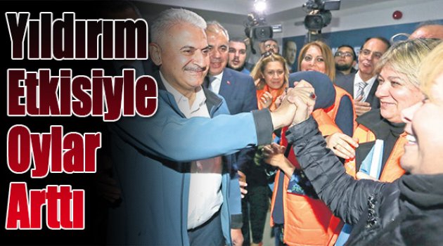 Yıldırım Etkisiyle Oylar Arttı