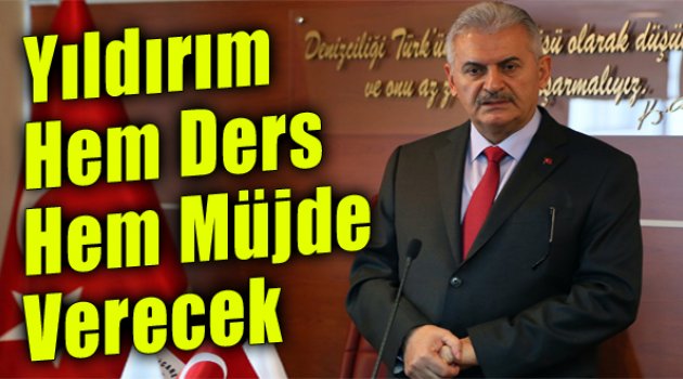Yıldırım İzmir'de Hem Ders Hem Müjde Verecek