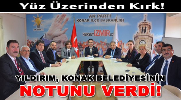 Yıldırım: Konak Belediyesi Kurula Bile Kalamadan Sınıfta Kalmıştır!