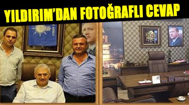 Yıldırım'dan Asılsız İddiaya Fotoğraflı Cevap