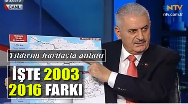 Yıldırım'dan Haritalı Anlatım...