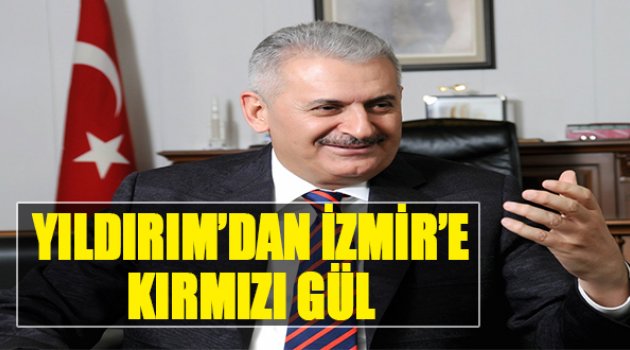 Yıldırım'dan İzmir'e Kırmızı Gül