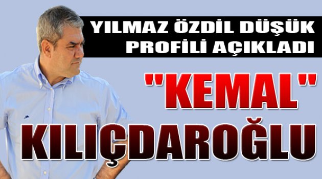 Yılmaz Özdil Düşük Profilliyi Açıkladı!