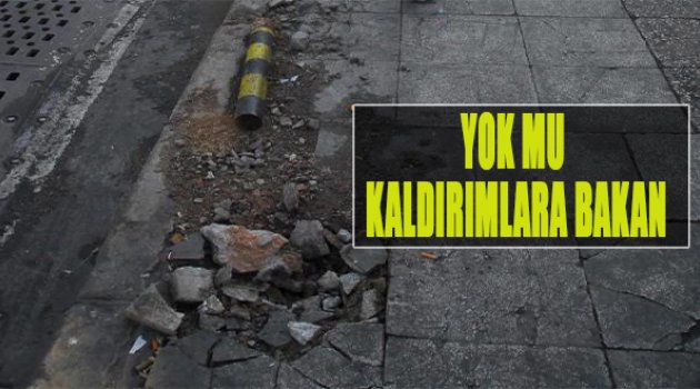 Yok Mu Kaldırımlara Bakan?