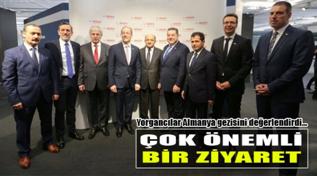 Yorgancılar Almanya Gezisini Değerlendirdi