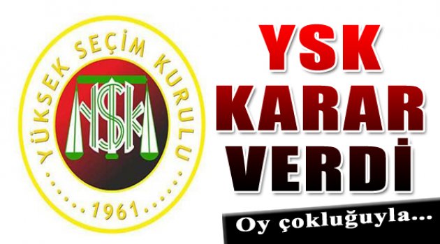 YSK&#039;dan Flaş Sandık Taşıma Kararı!