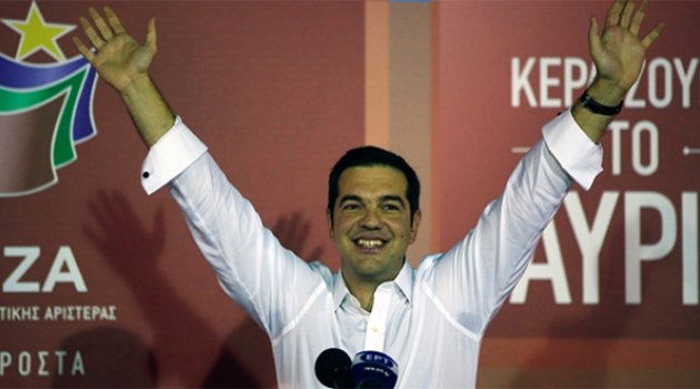 Yunanistan&#039;da seçimlerin galibi Tsipras liderliğindeki Syriza