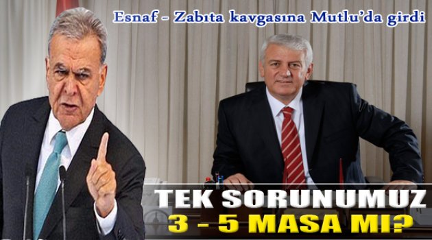 Zabıta - Esnaf Kavgasına Mutlu'da Girdi: "Tek Sorunumuz..."