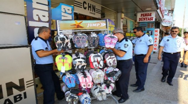 Zabıtadan Kaldırım İşgali Operasyonu